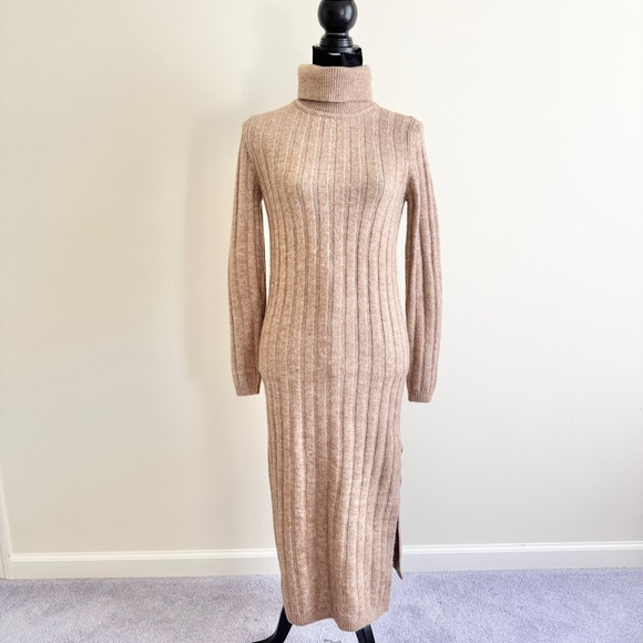 ASOS Knitted Sweater Dress – Size 4 business casual ribbed cozy - Picture 4 of 5